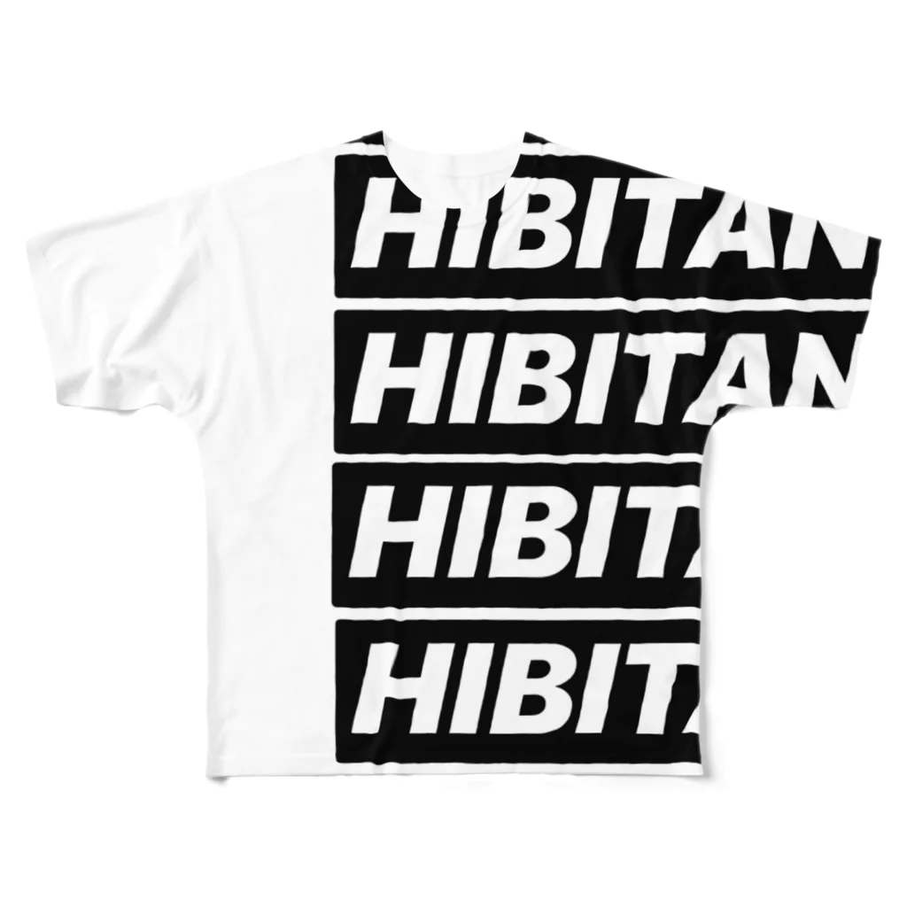 響のHIBITAN フルグラフィックTシャツ