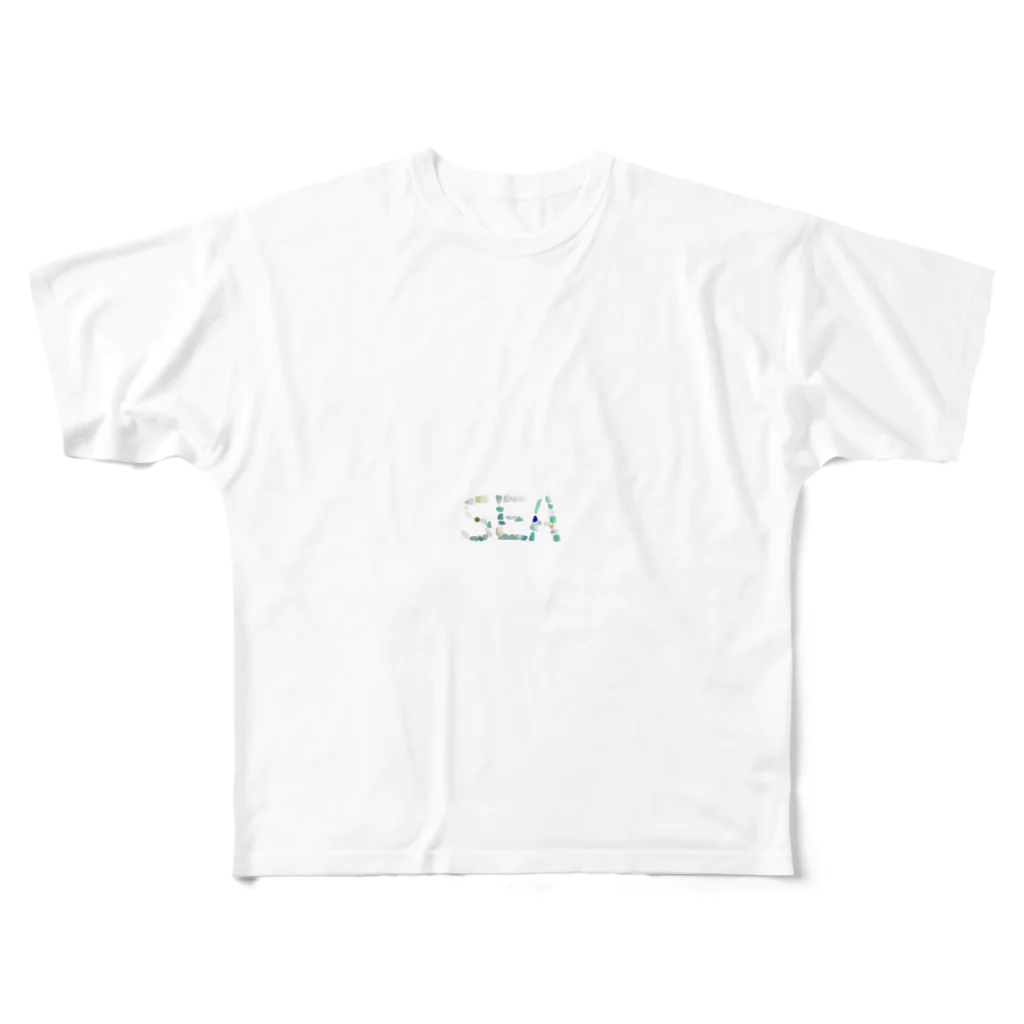 KIPU TUKERUのSEA All-Over Print T-Shirt