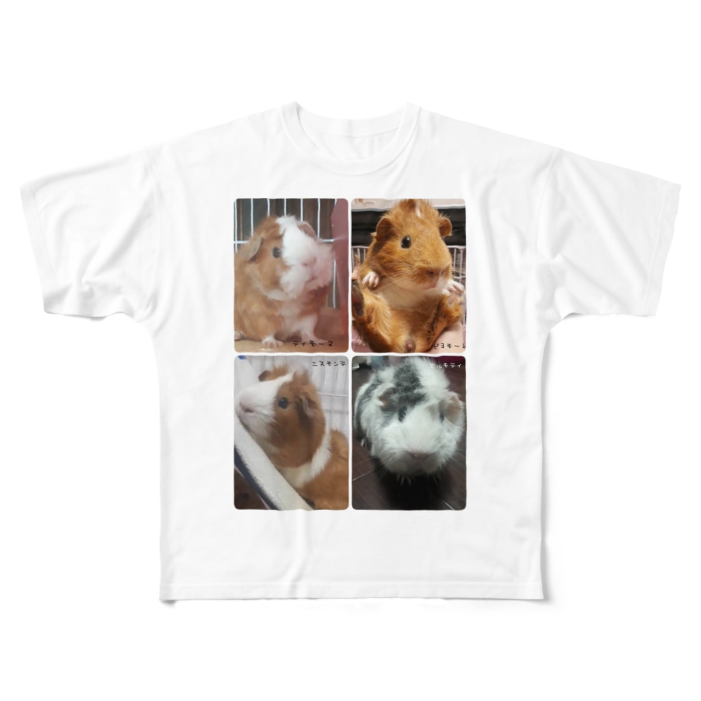 Sumomofamilyの四つ子 All-Over Print T-Shirt
