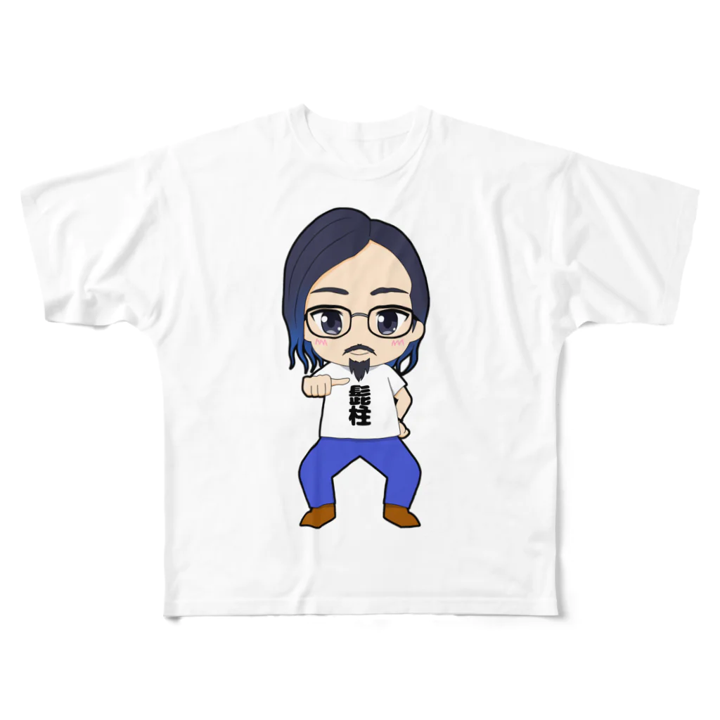 きょろおぢぃ🐹(心の髭柱)のきょろおぢぃ All-Over Print T-Shirt