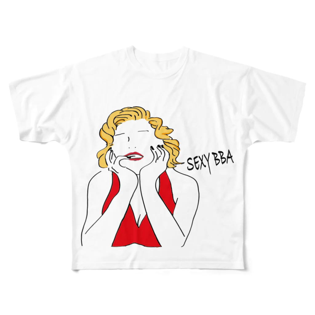 あたまゆるふわのbba All-Over Print T-Shirt