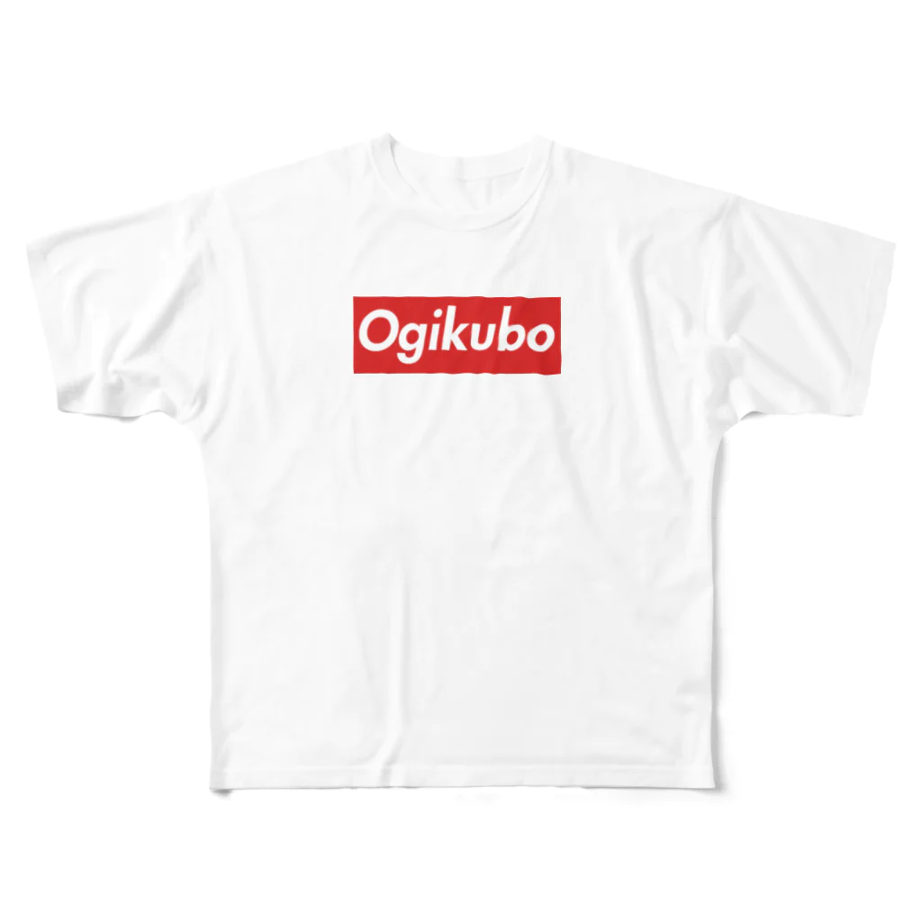 YJRのOgikubo フルグラフィックTシャツ