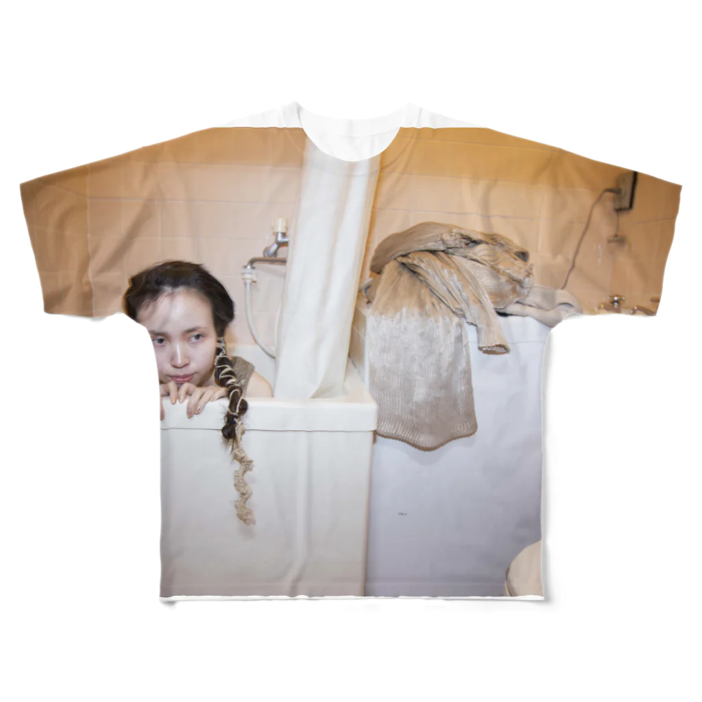 マシロ　ミュージアムショップのユニットバスうさこ All-Over Print T-Shirt