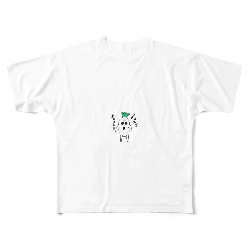 でこのマンドレイク フルグラフィックTシャツ