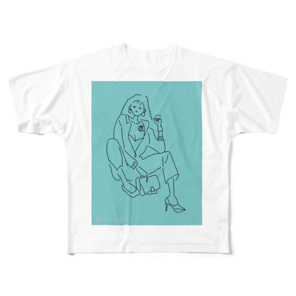 PANKOの女の子② All-Over Print T-Shirt