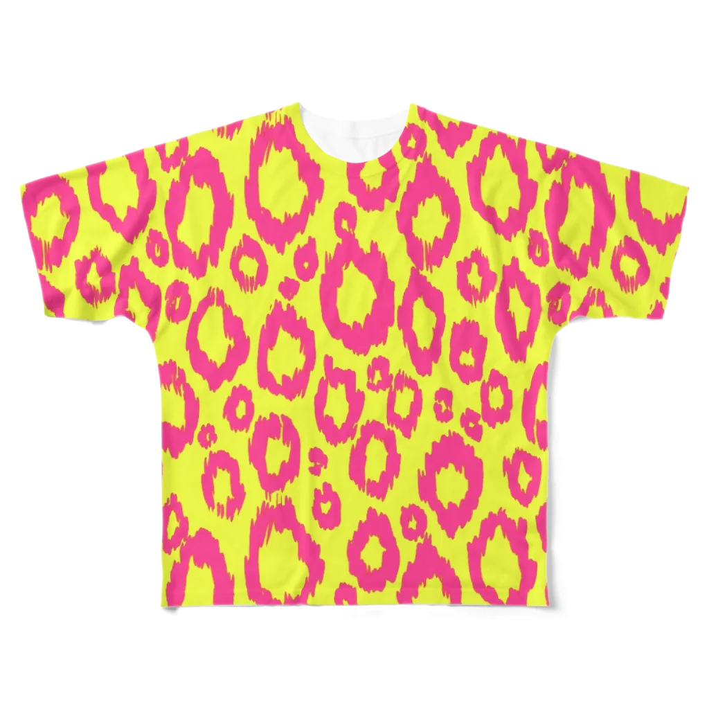 CANDY DREAMのレオパードちゃん フルグラフィックTシャツ