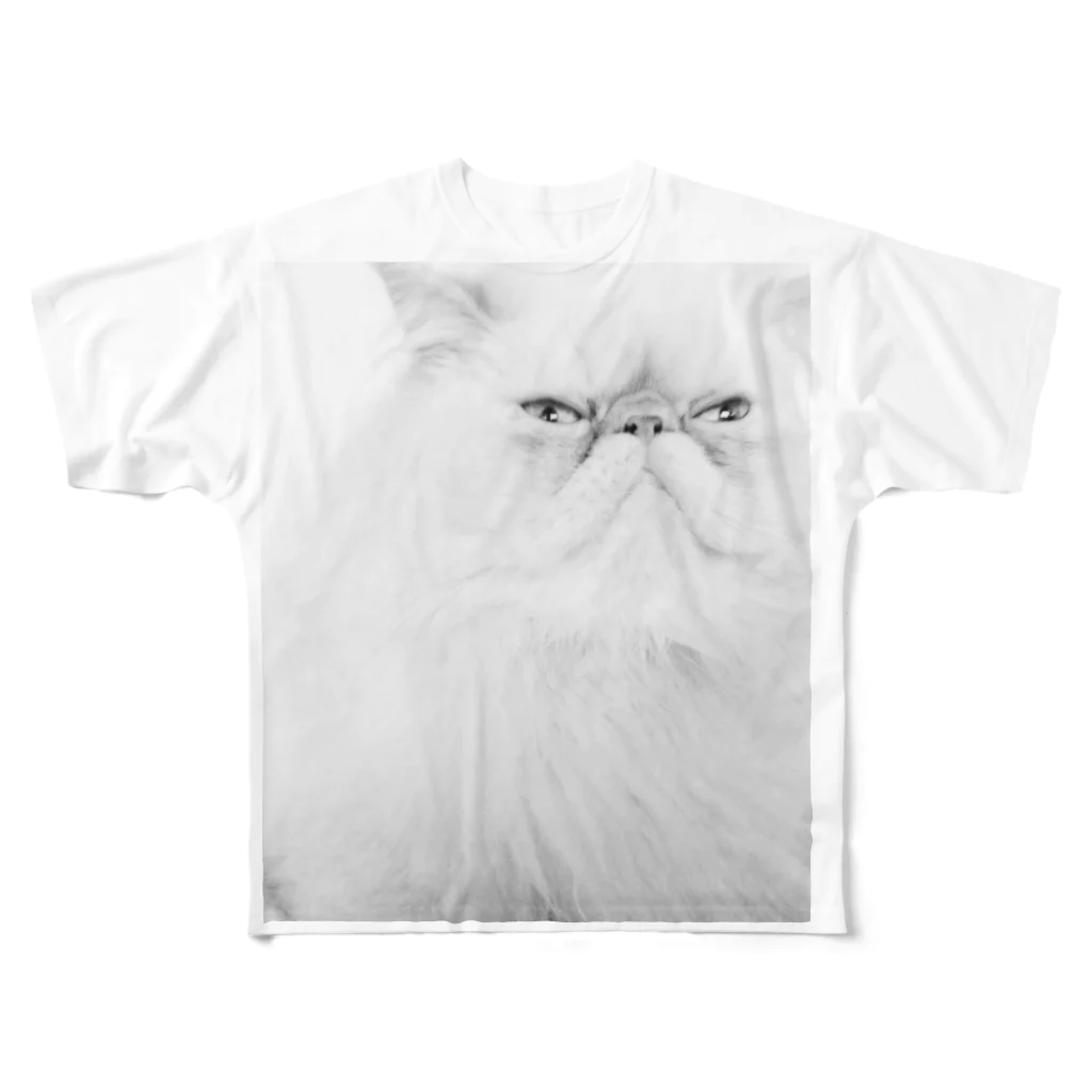 mu_roのシャチョニャン All-Over Print T-Shirt