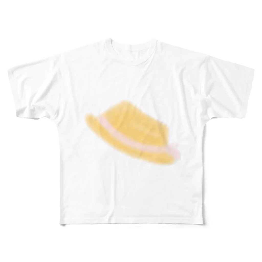 cherie87のあの子の麦わら帽子 フルグラフィックTシャツ