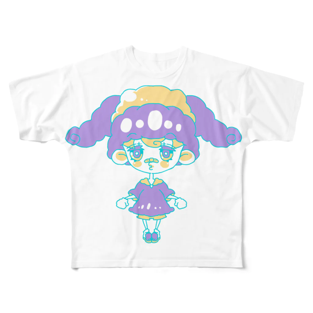 かじきのusagi フルグラフィックTシャツ