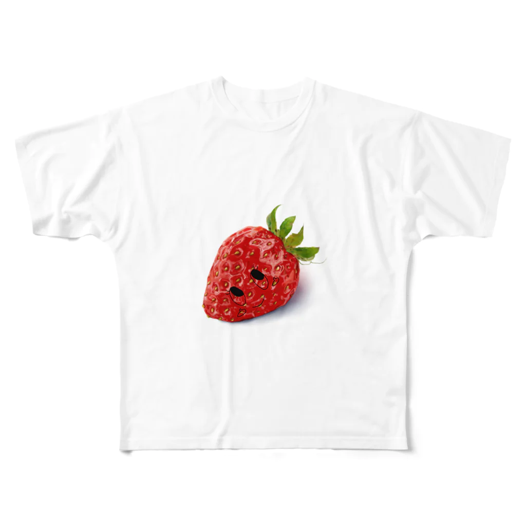 まきの苺まきりな フルグラフィックTシャツ