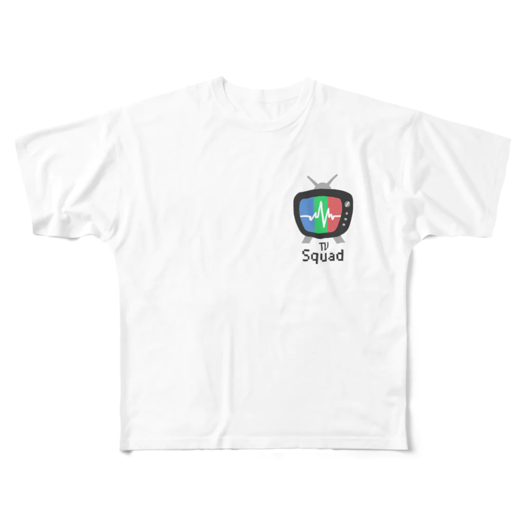 Saltydog Inc.のTV Squad Tシャツ フルグラフィックTシャツ