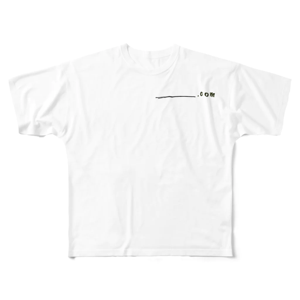 思いつき屋の好きな言葉.com All-Over Print T-Shirt