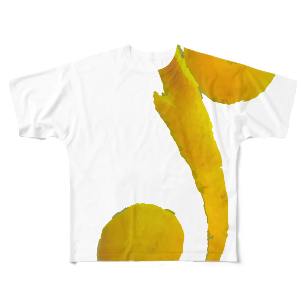 気ままに創作　よろず堂の夏の柑橘 フルグラフィックTシャツ