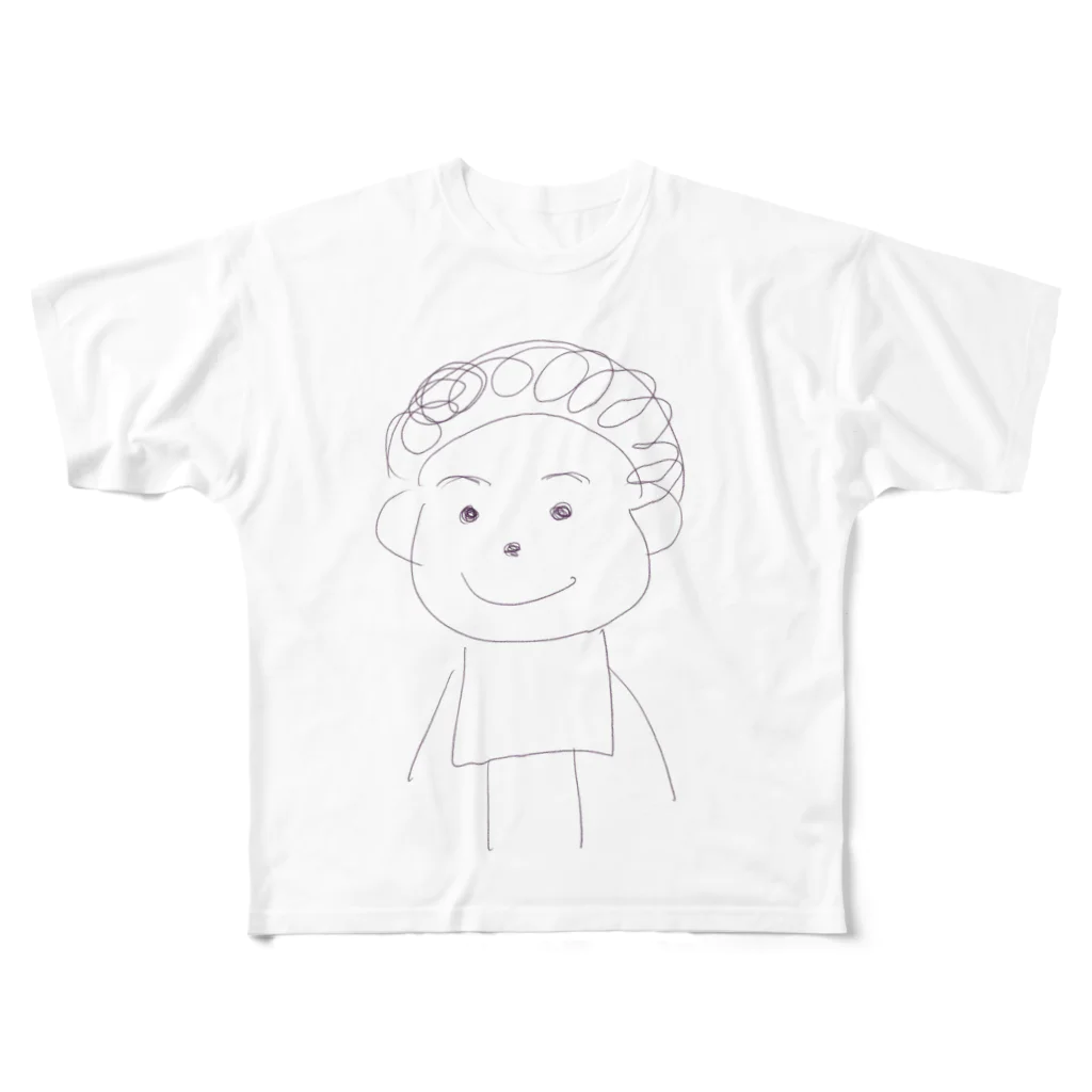 じゅんじゅん、帝国のだいぶつくん フルグラフィックTシャツ