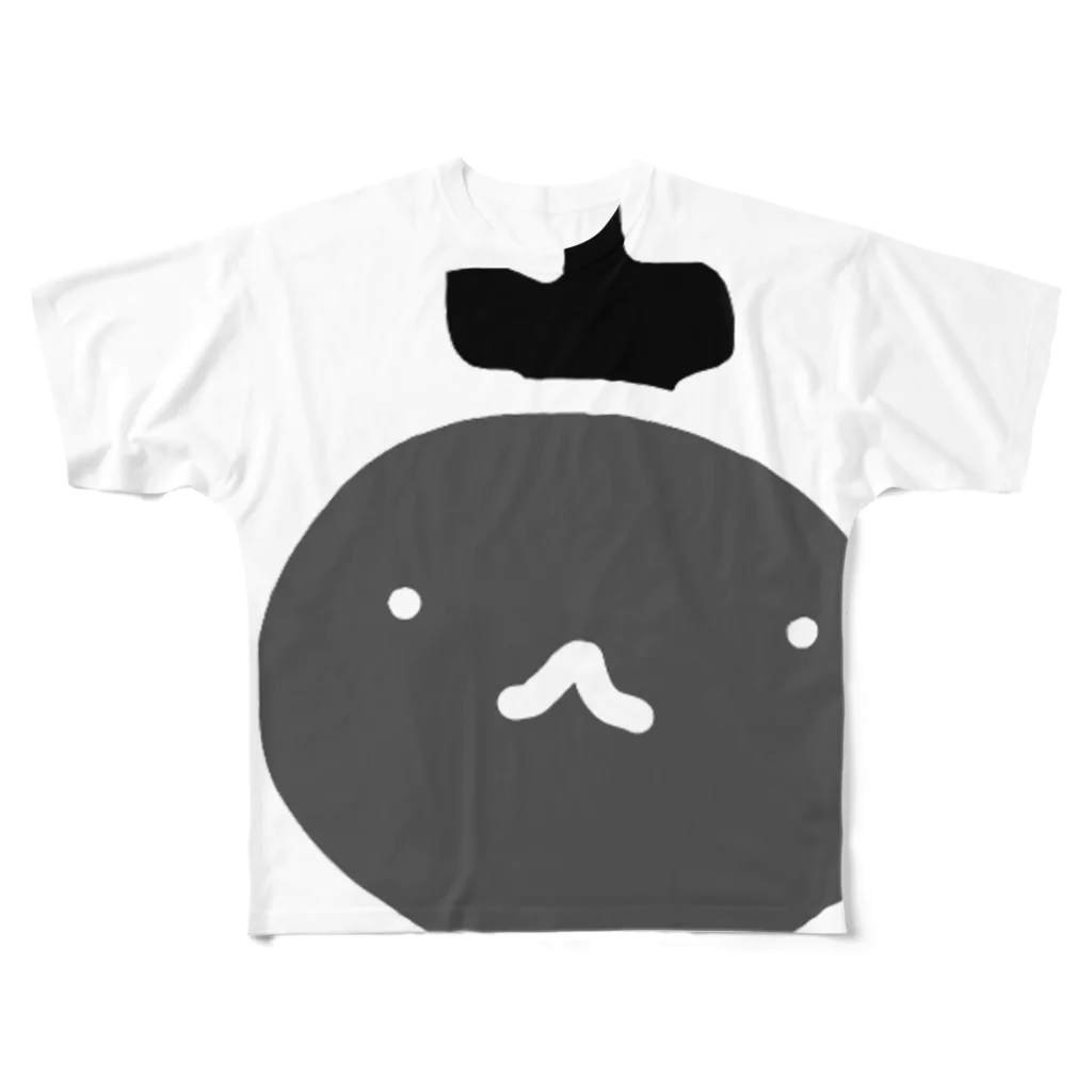 maru2oのうぬくん フルグラフィックTシャツ