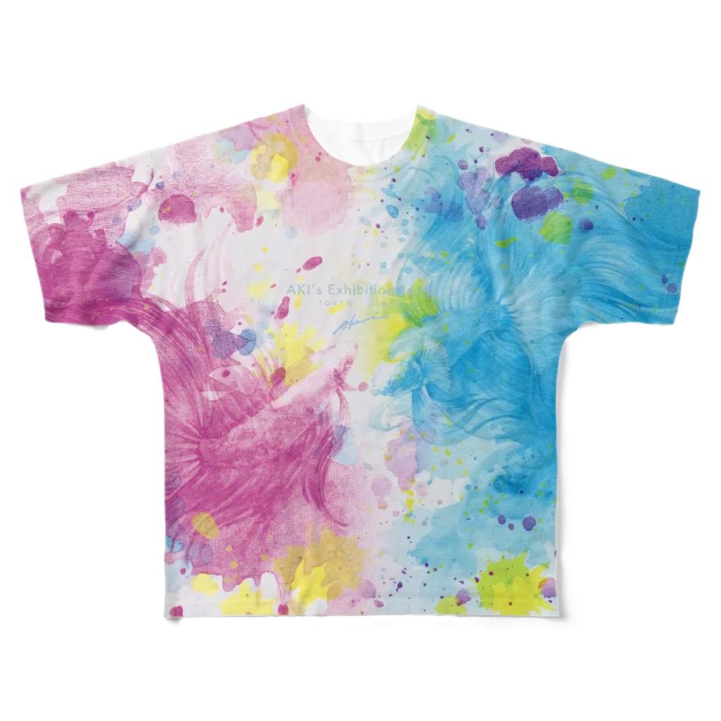 Akiss art ONLINE SHOPの運命の出逢い All-Over Print T-Shirt