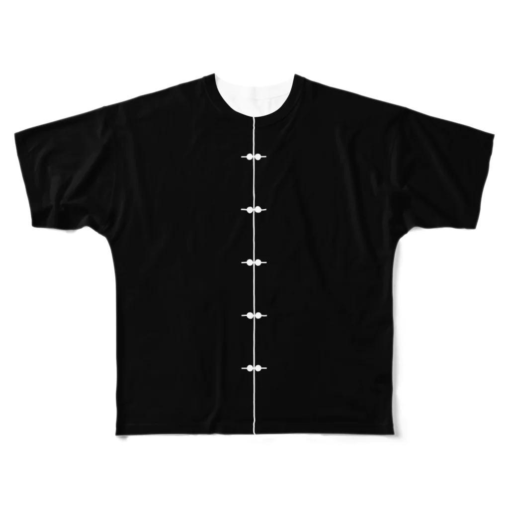 SACのチャイナTシャツ  Full ver. フルグラフィックTシャツ