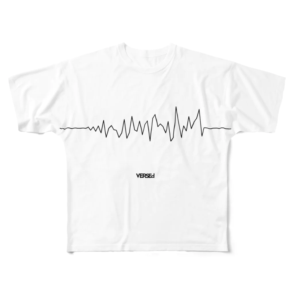 VERSEdのlevels フルグラフィックTシャツ