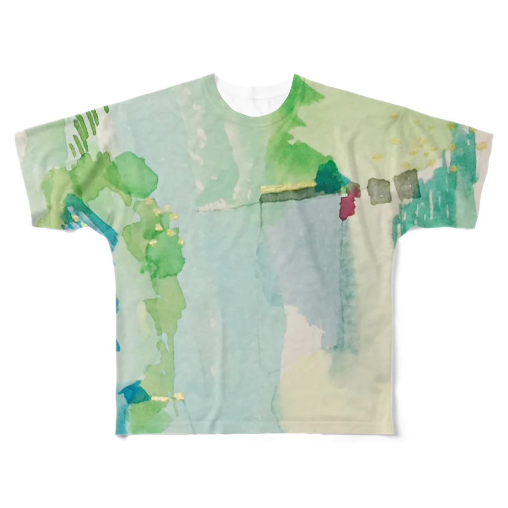 peonicのハタケ tate All-Over Print T-Shirt