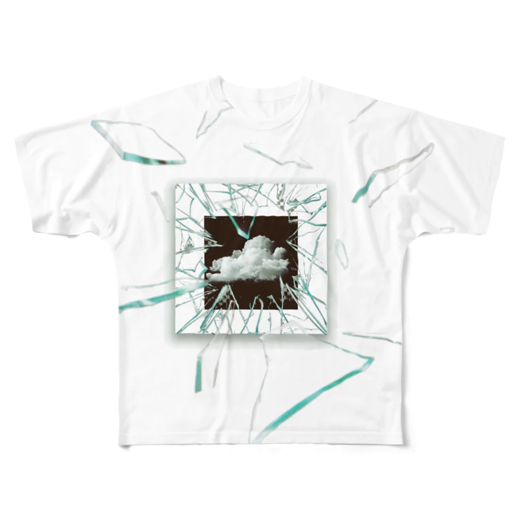 WHITE SQUAREのcode:5 フルグラフィックTシャツ