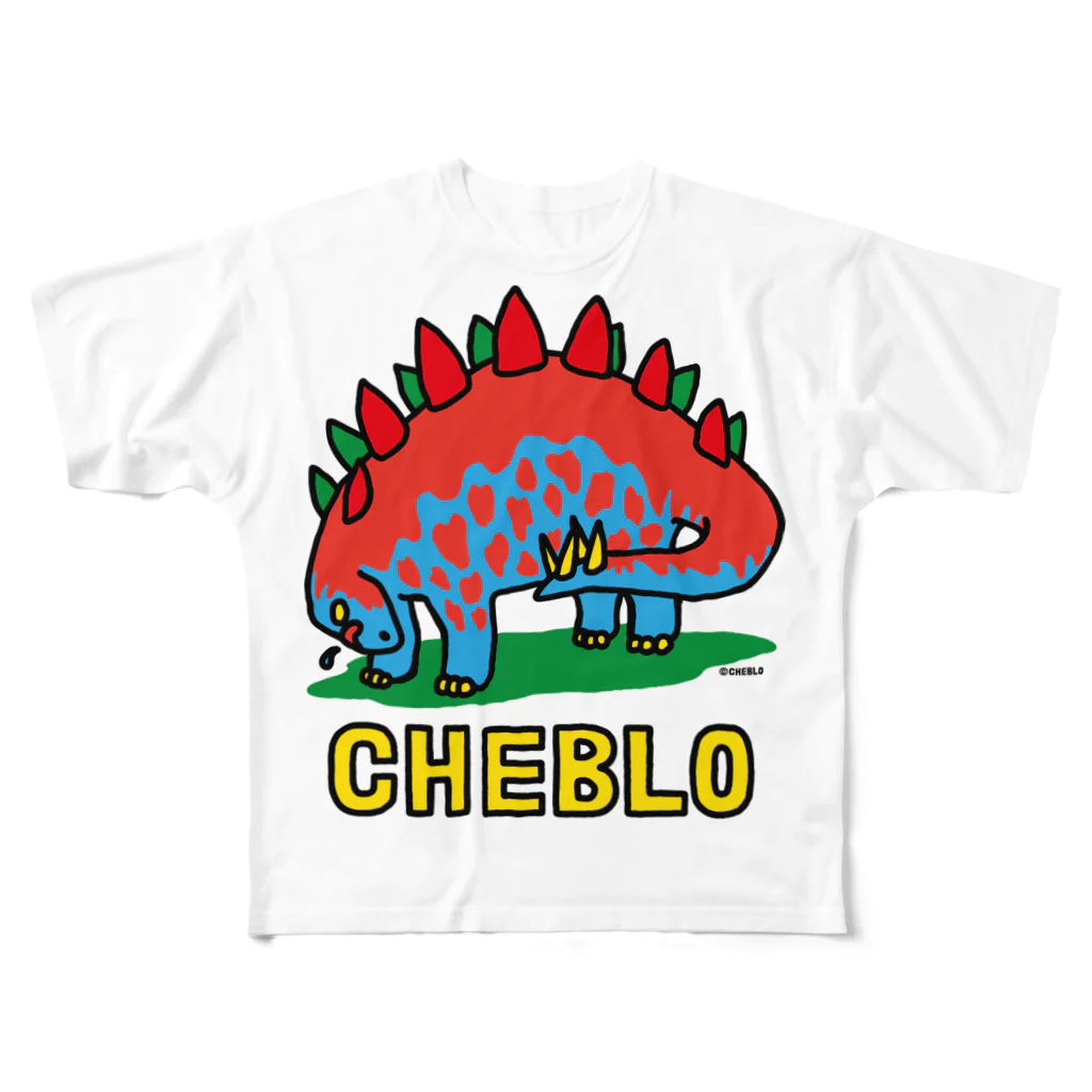 CHEBLOのザウリ フルグラフィックTシャツ