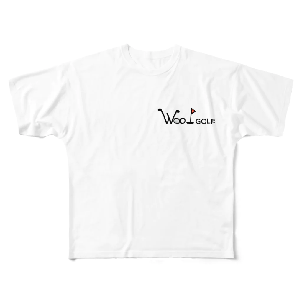  GOLF woodgolfの GOLF woodgolf フルグラフィックTシャツ