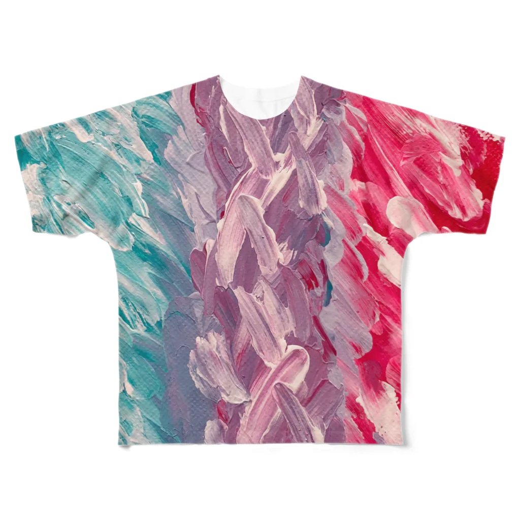 MoMiziのハザマ All-Over Print T-Shirt