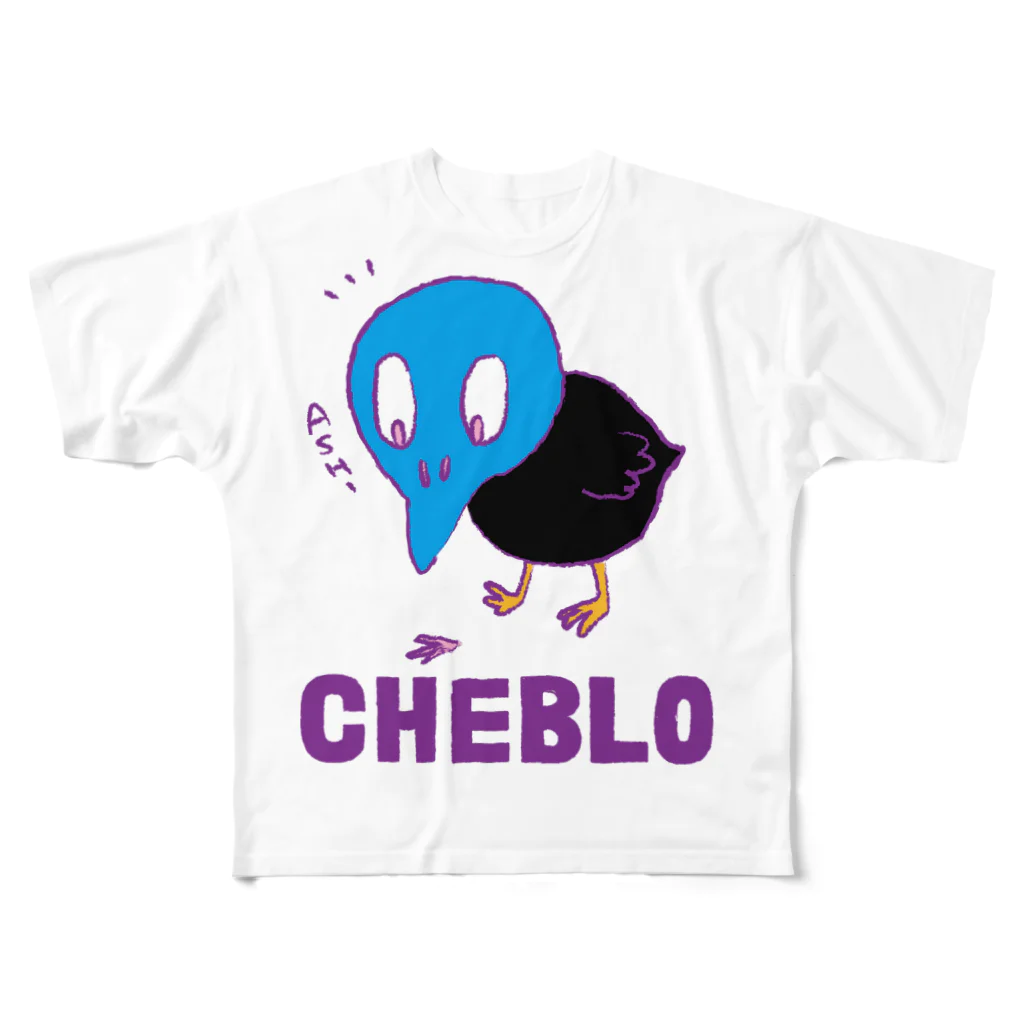 CHEBLOのMizuiro Head フルグラフィックTシャツ
