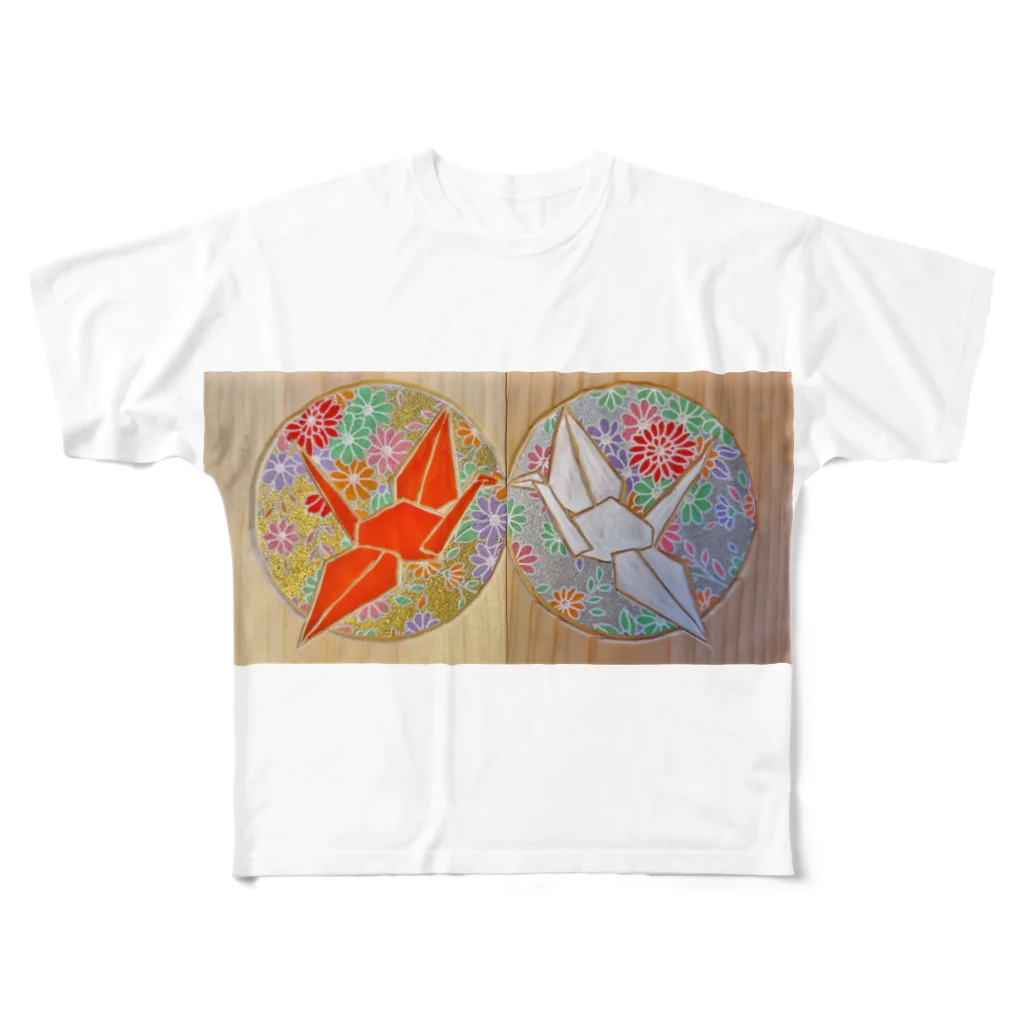 ＩＯＲＩの折鶴 All-Over Print T-Shirt