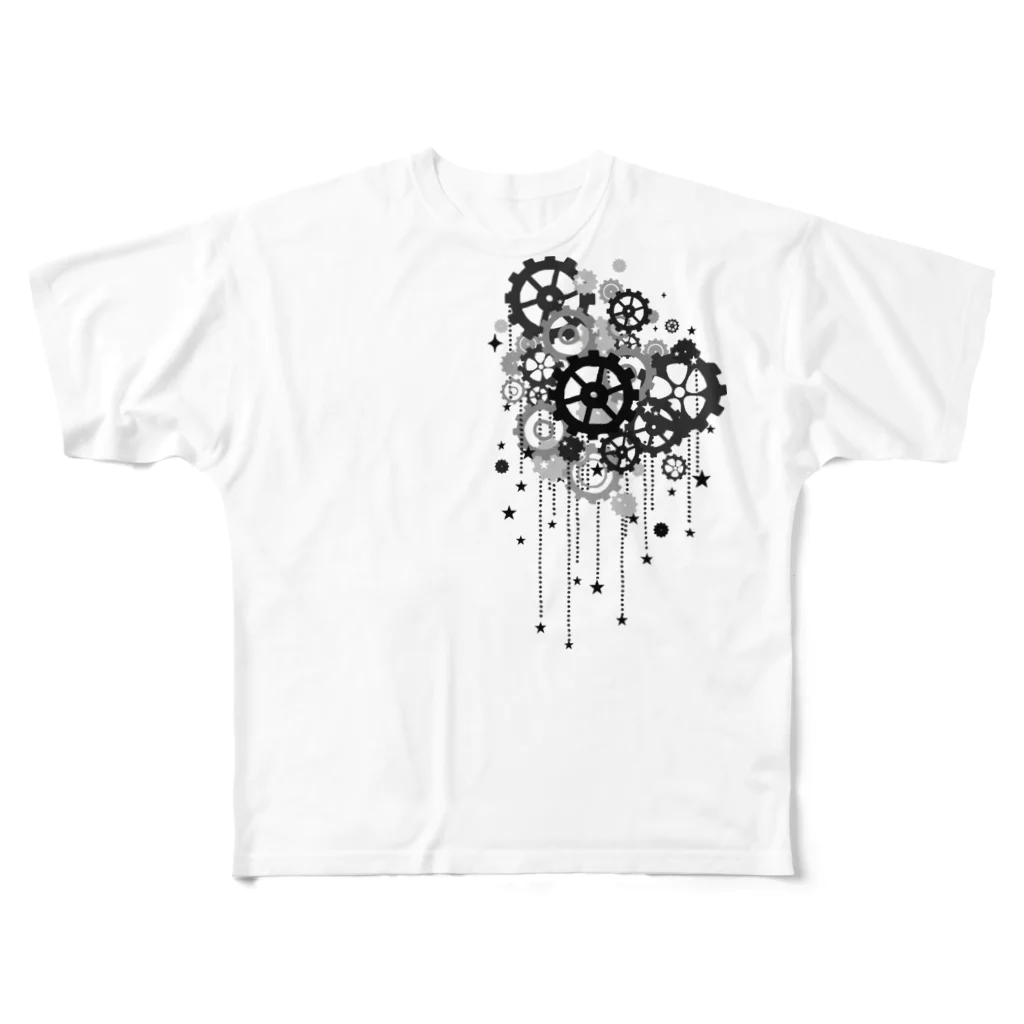 millionmirrors!のKIRA✩GEAR フルグラフィックTシャツ