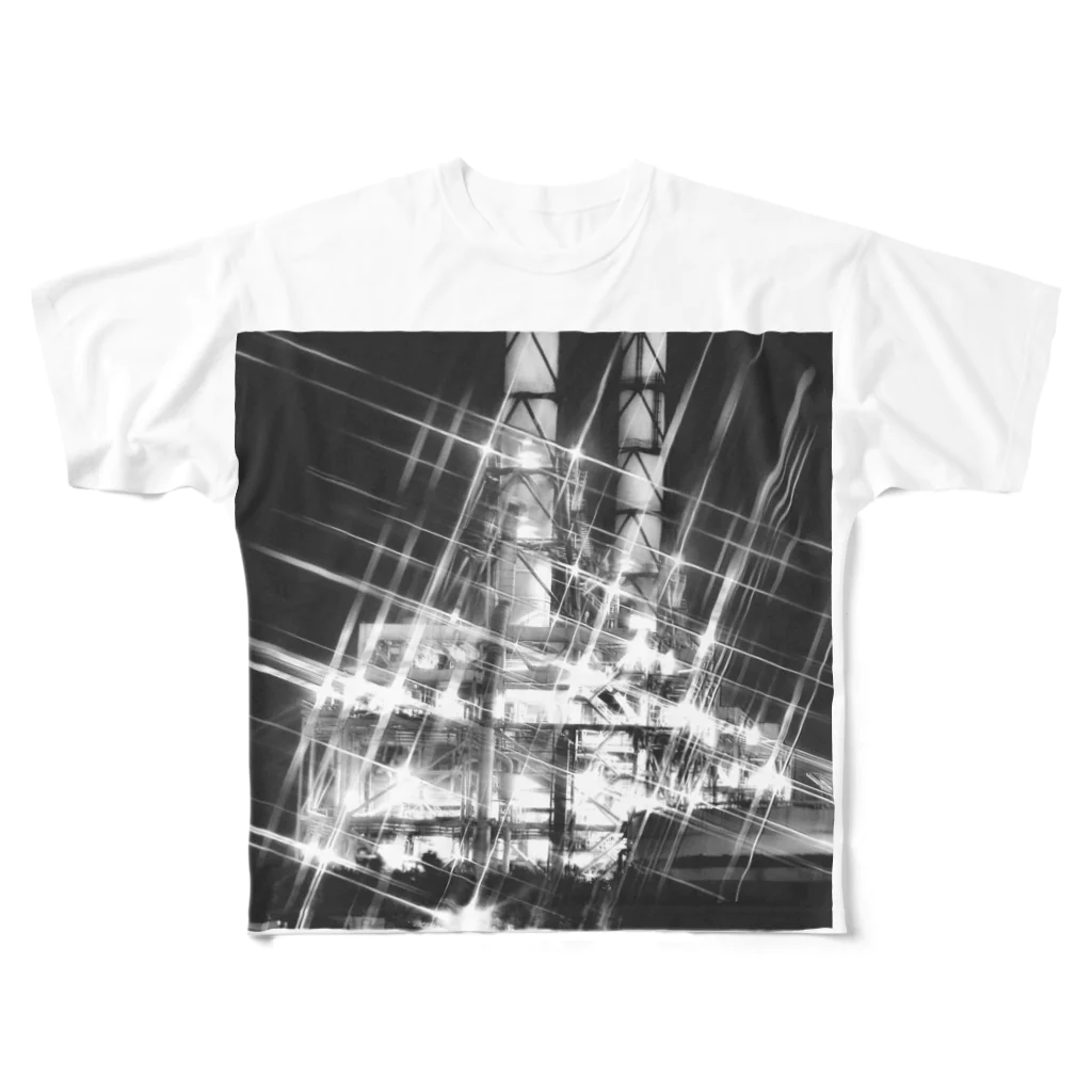 山形ムスメの工場1 フルグラフィックTシャツ