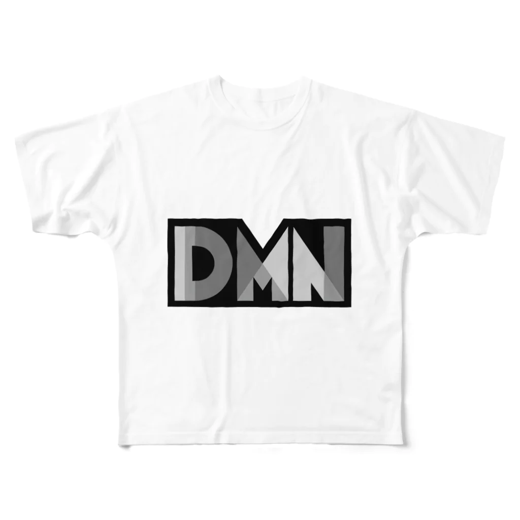datemarknoteのDMN フルグラフィックTシャツ