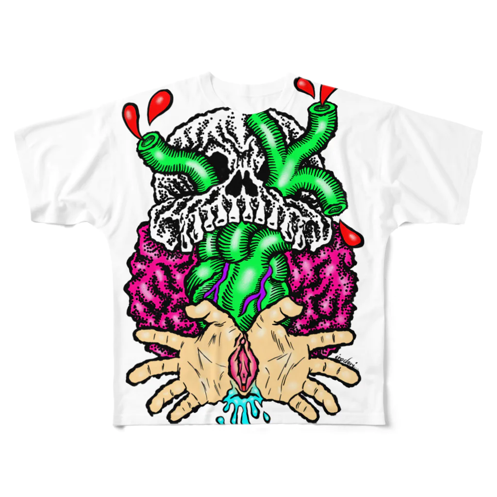 いろどり屋さんのGORE All-Over Print T-Shirt