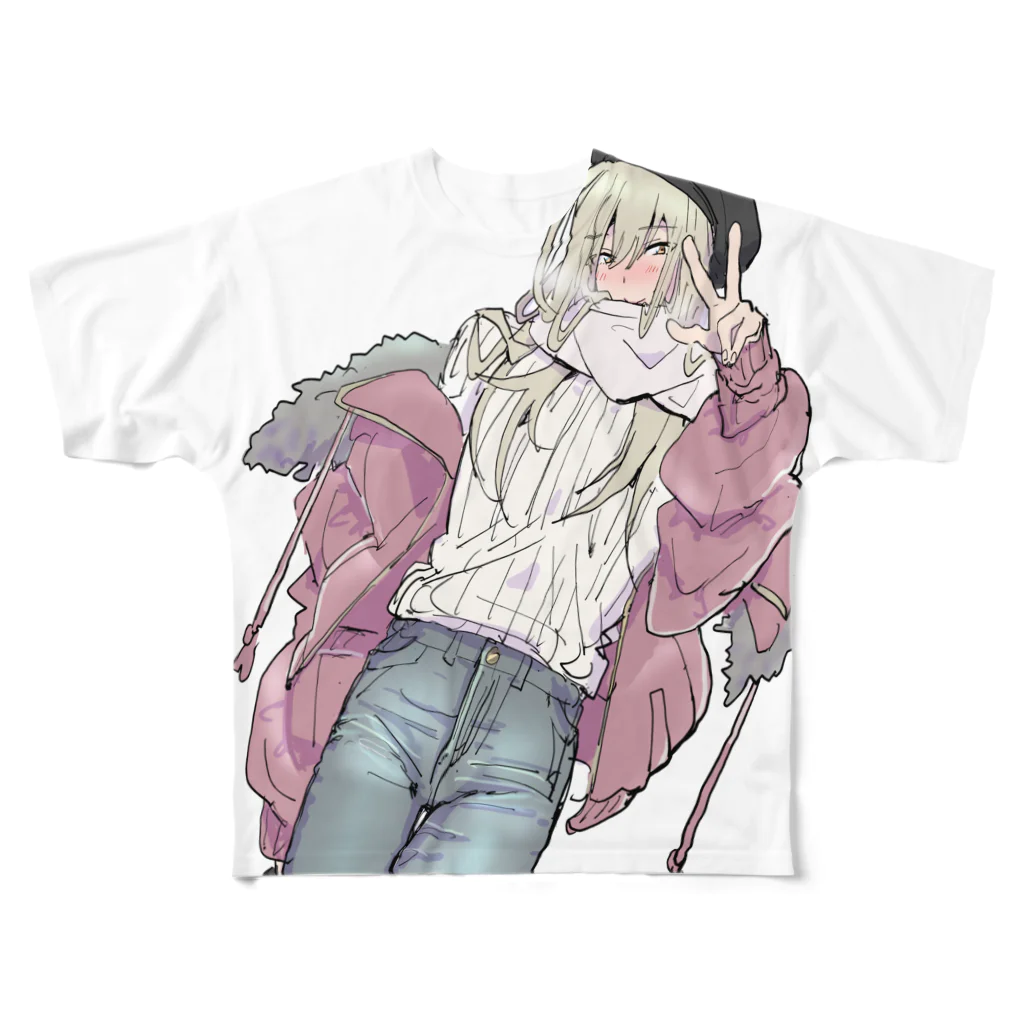 Y倉庫の彼女♂② フルグラフィックTシャツ