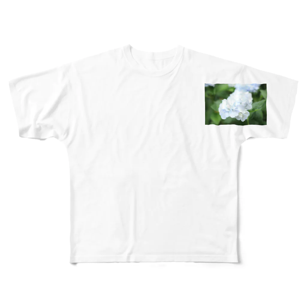 Tori-Toriの紫陽花 All-Over Print T-Shirt