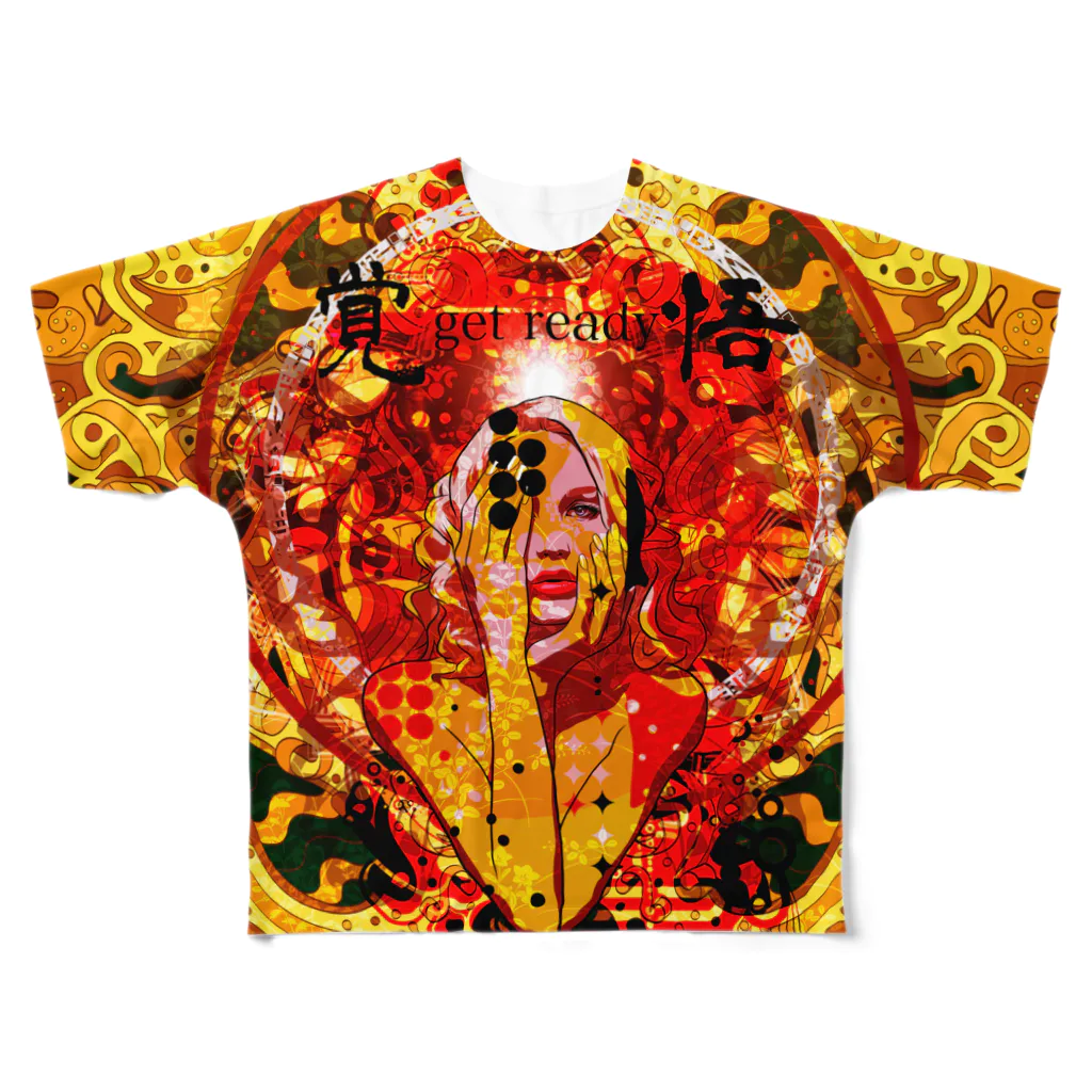 Kenny Goodsの覚悟のTシャツ All-Over Print T-Shirt