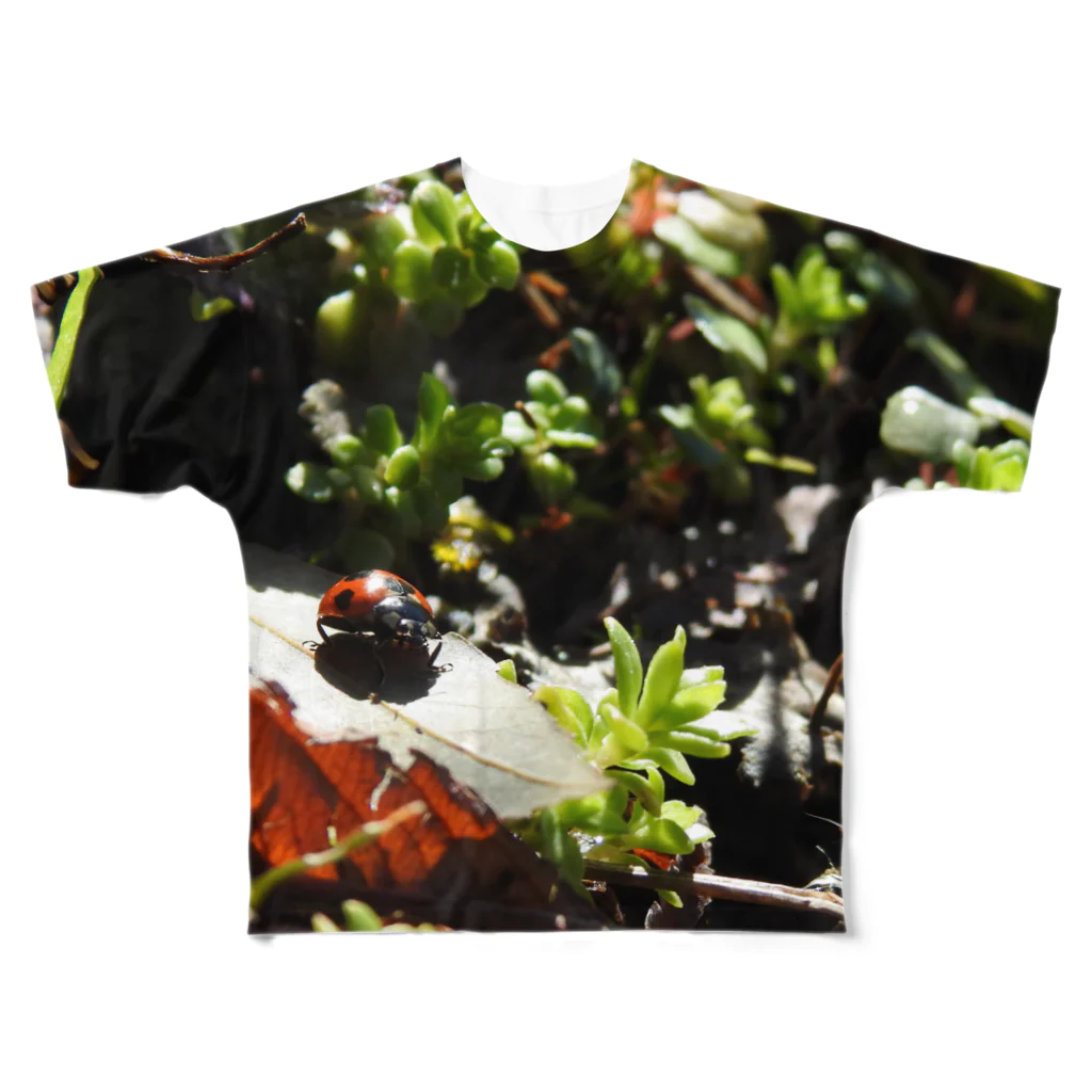 ocha_torida-店のてんとうむし All-Over Print T-Shirt