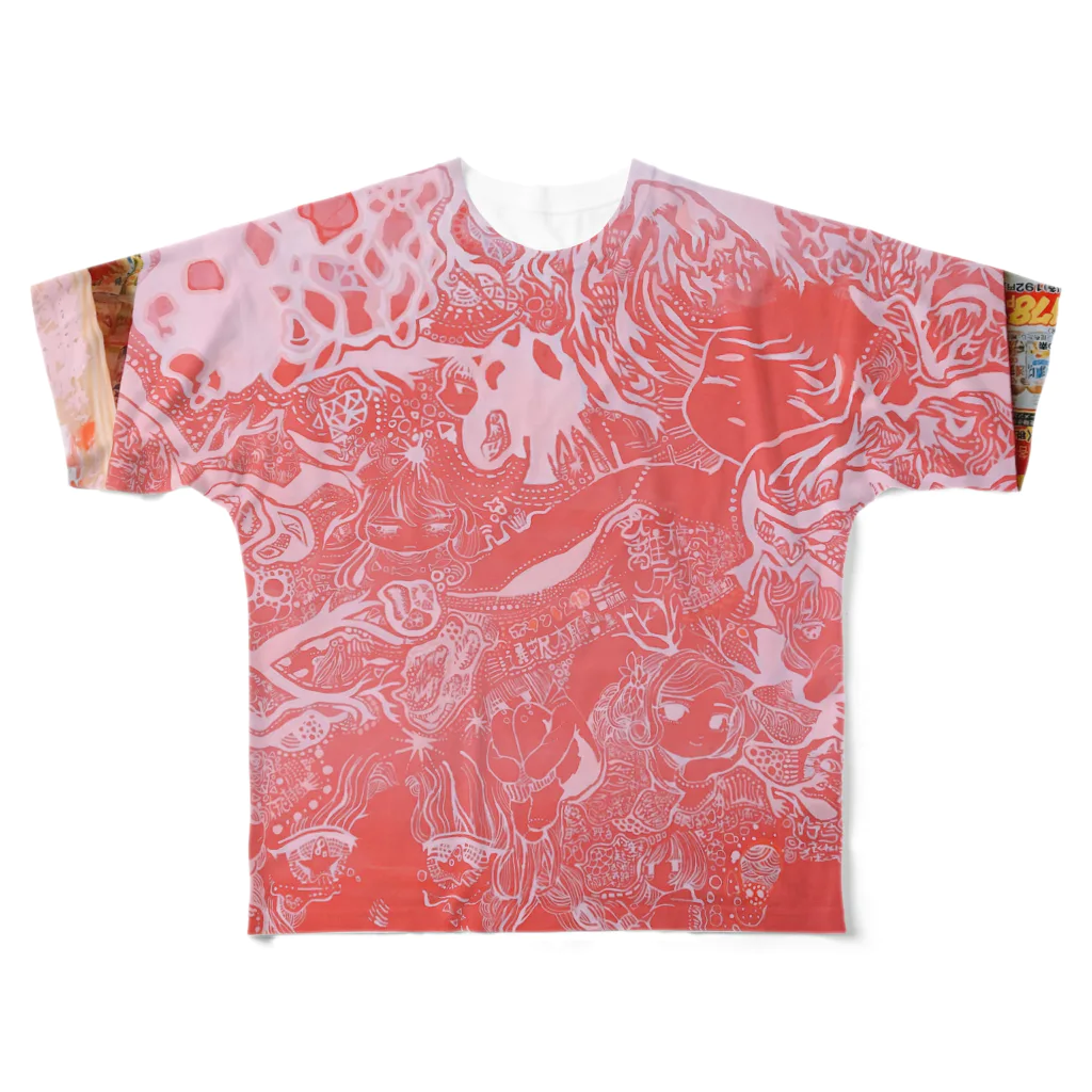 えびせん🍤のONIKU All-Over Print T-Shirt