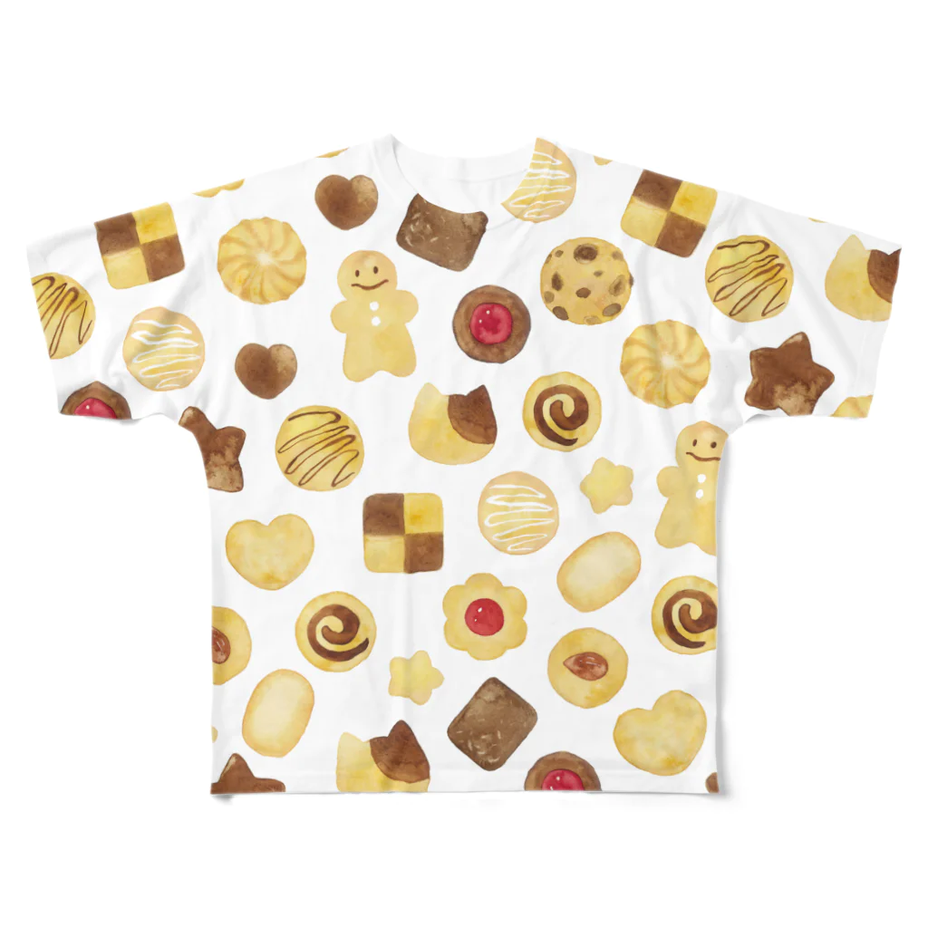 さとろくのクッキーT フルグラフィックTシャツ