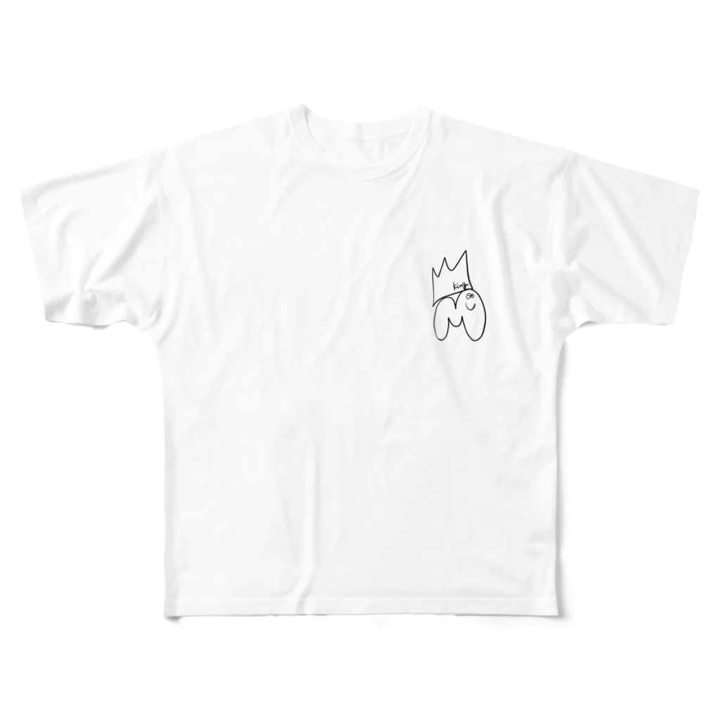 みちきのみちきんぐ フルグラフィックTシャツ