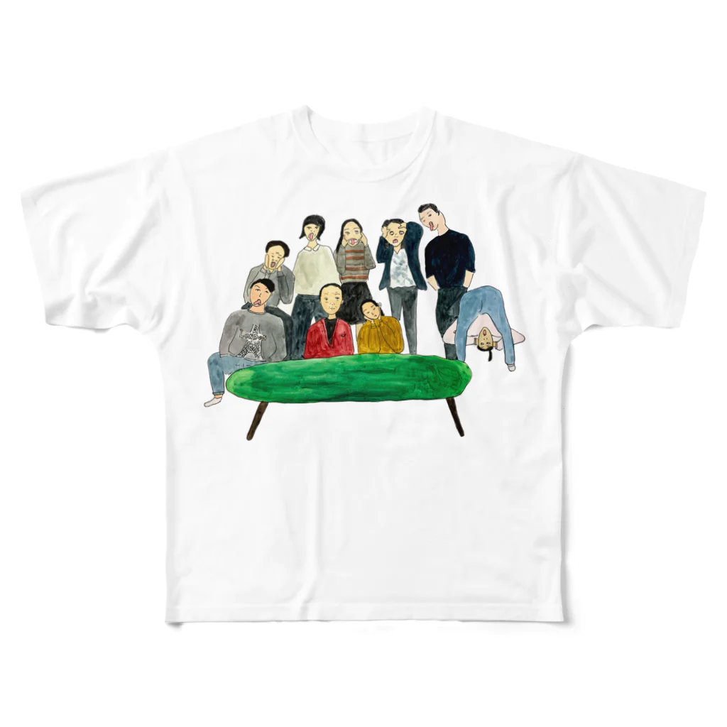 er1hayakawaのnagae fam All-Over Print T-Shirt