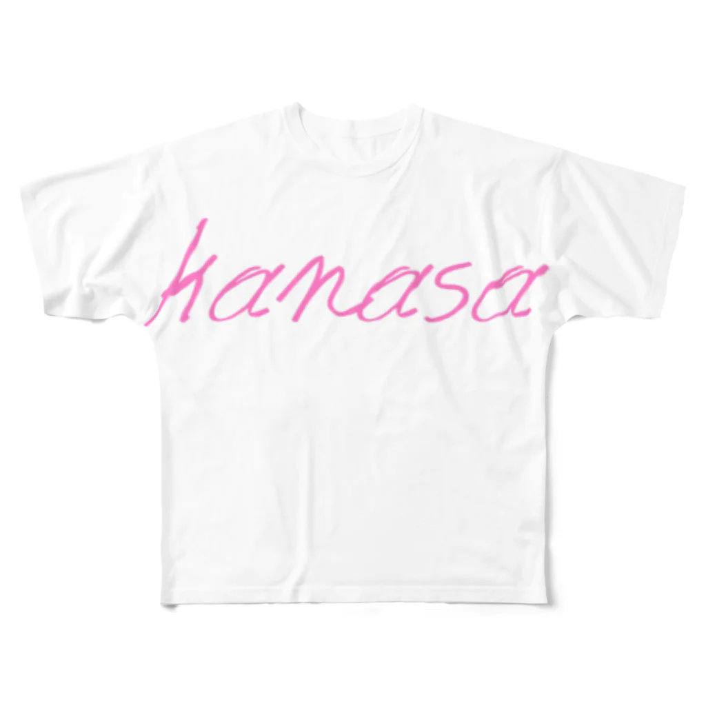 ドライヘッドスパkanasaのKANASAオリジナルTシャツ フルグラフィックTシャツ