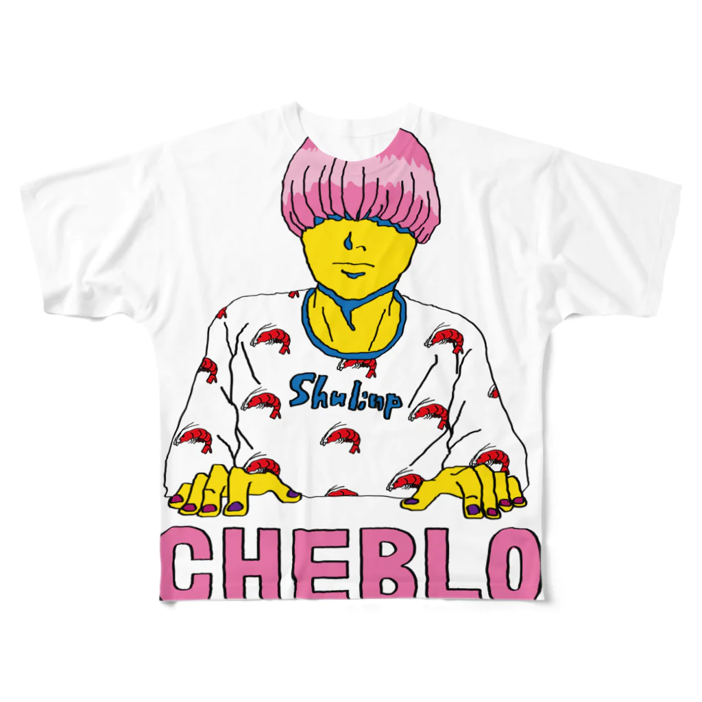 CHEBLOのShulinp Boy フルグラフィックTシャツ