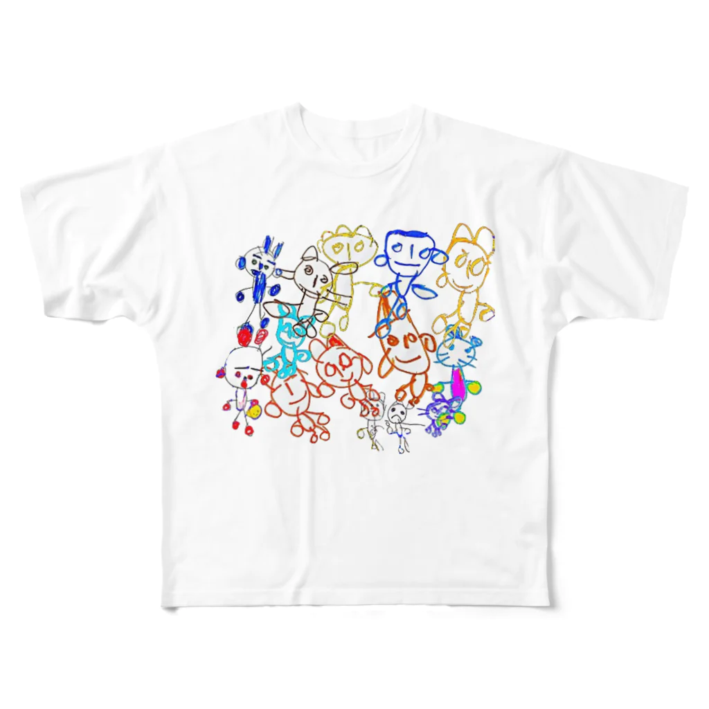 Ayuuのfreiendear All-Over Print T-Shirt