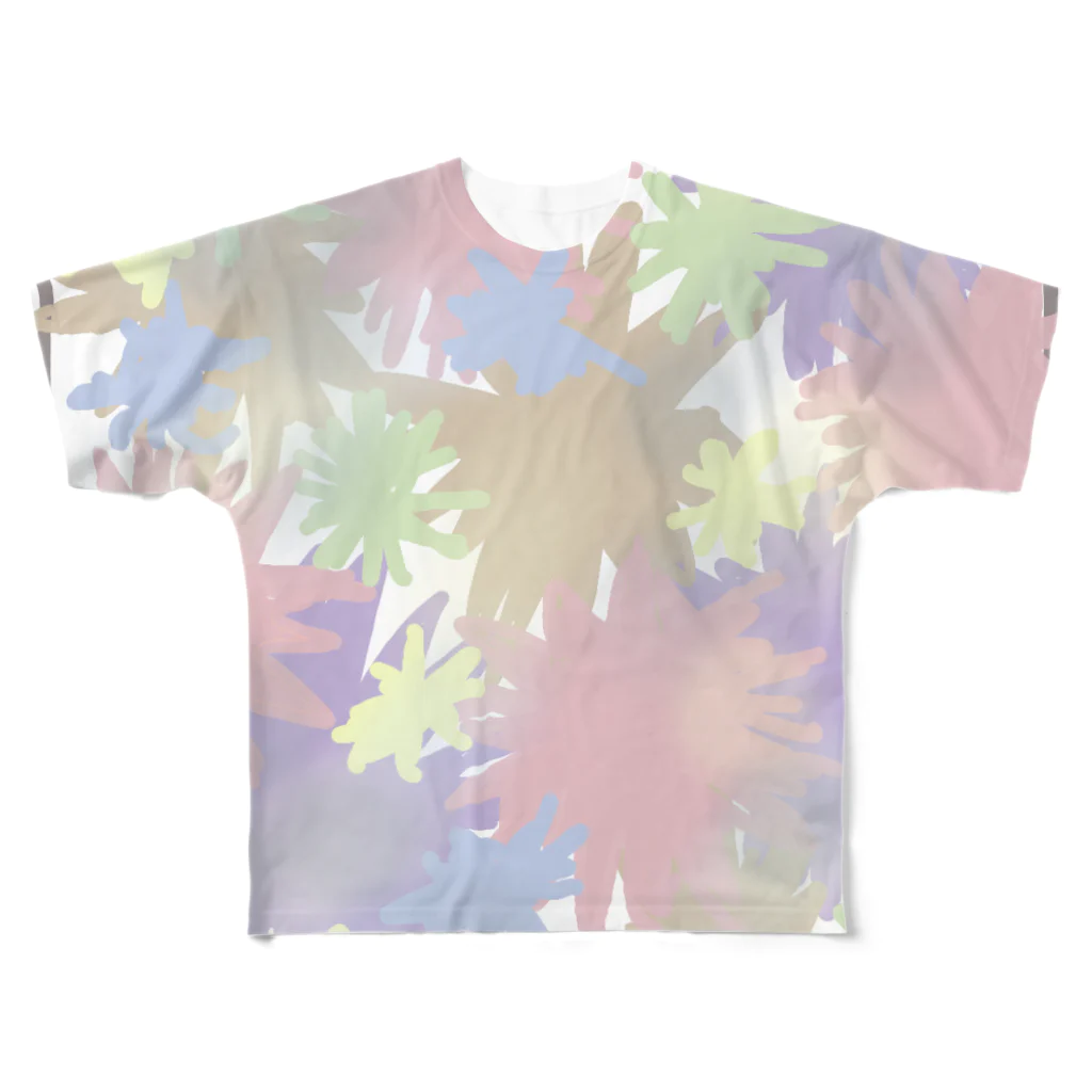 charu117のart カモフラ フルグラフィックTシャツ
