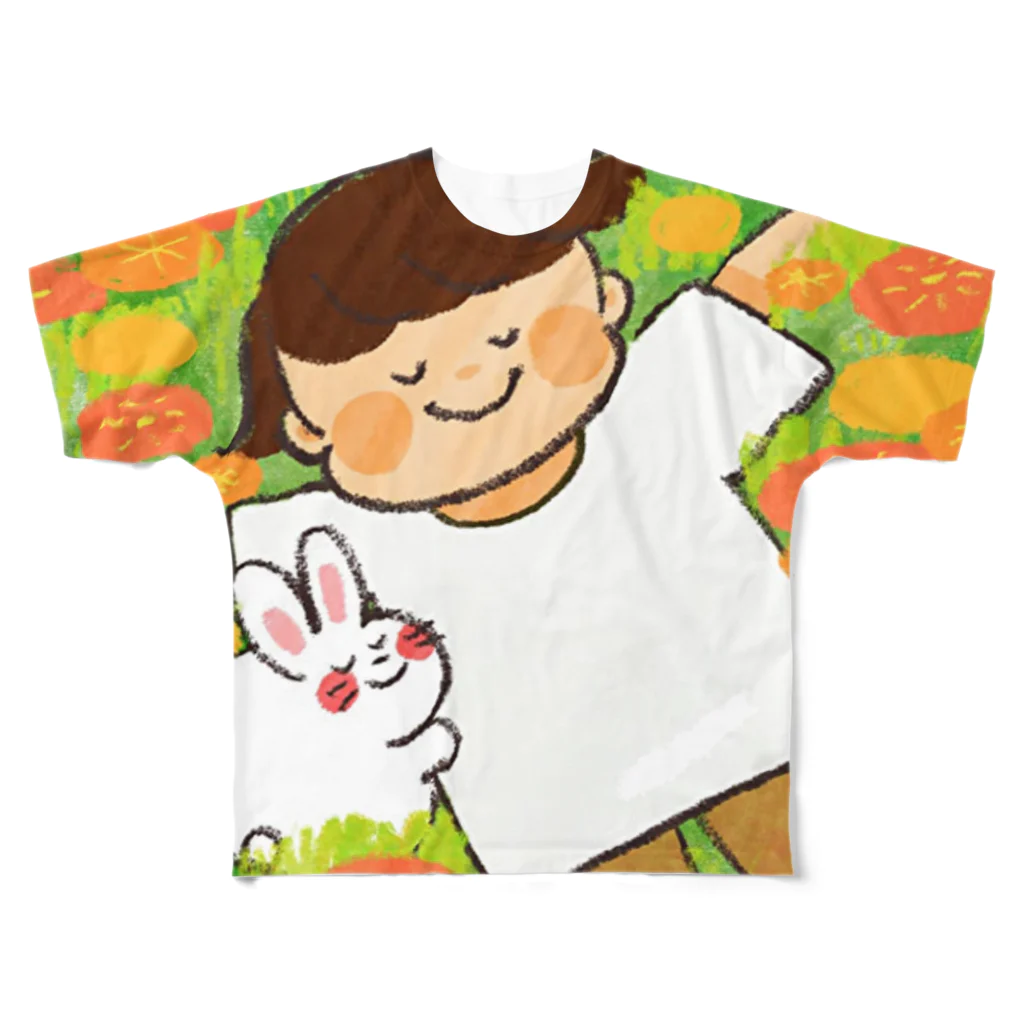 ましろ ようの春がきたら All-Over Print T-Shirt