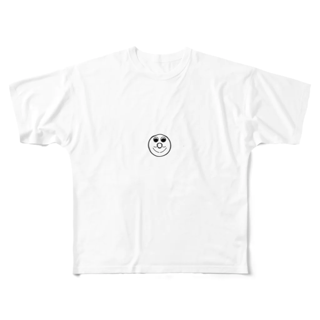 shoushuutaのにこにこおじさん フルグラフィックTシャツ