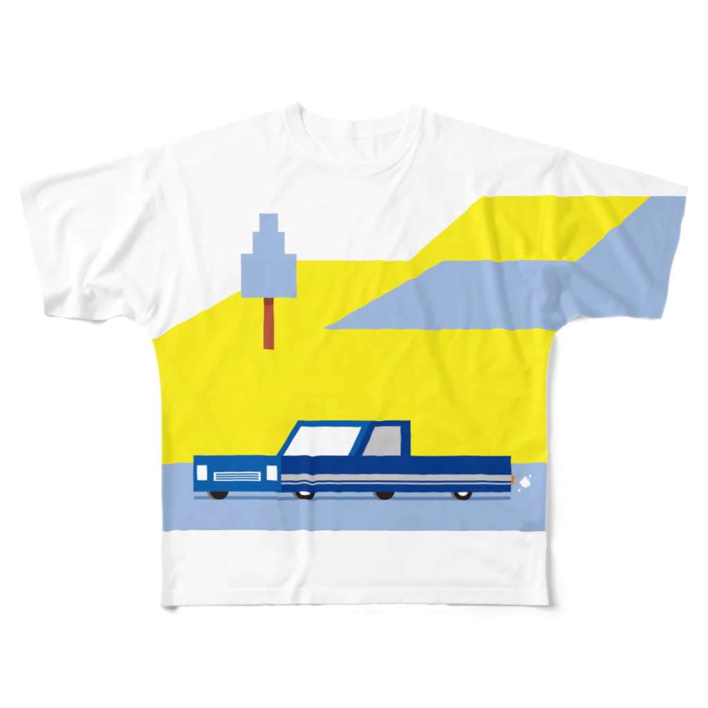 久保誠二郎　オフィシャルグッズのCAR 002 フルグラフィックTシャツ