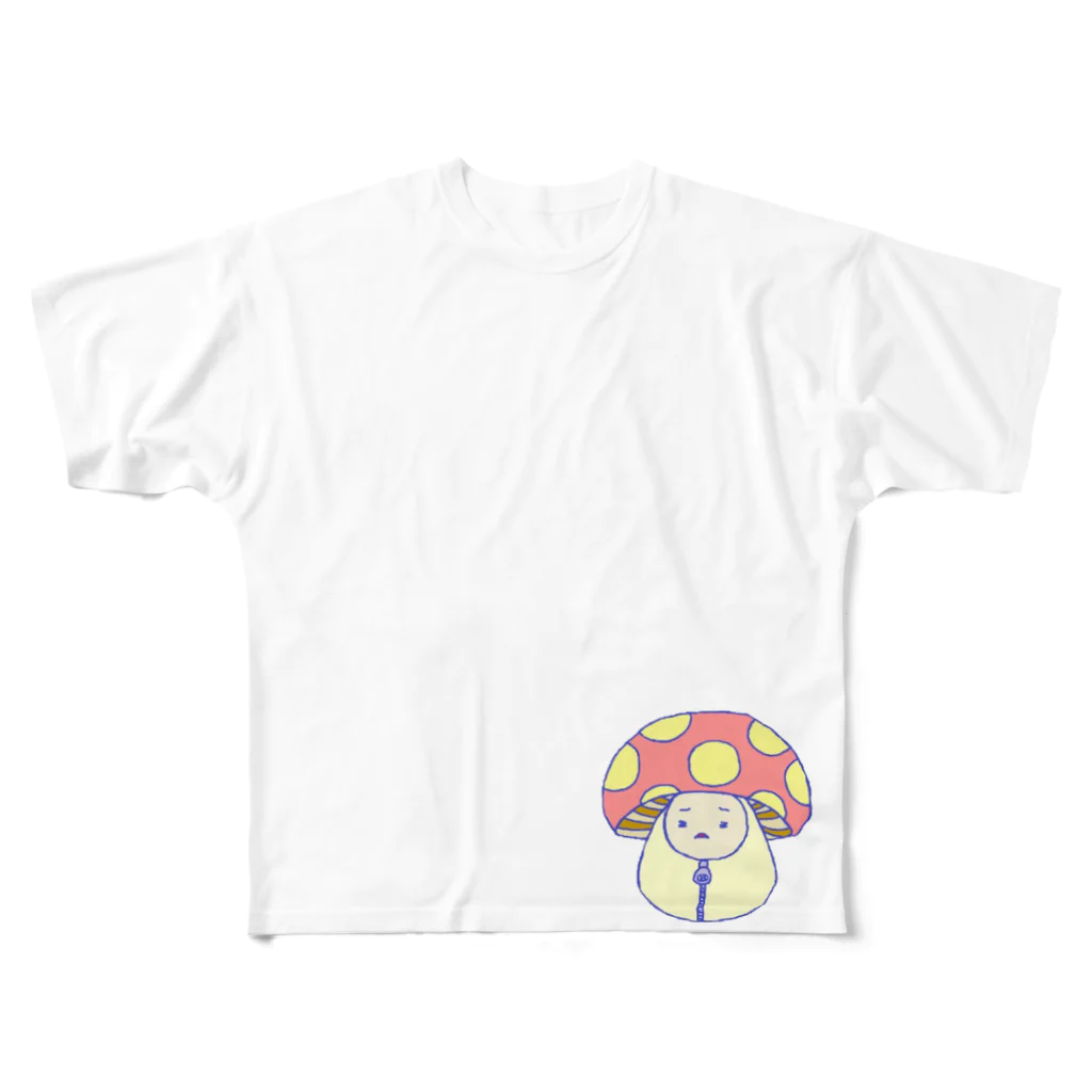 蒼樹のきのこさん All-Over Print T-Shirt