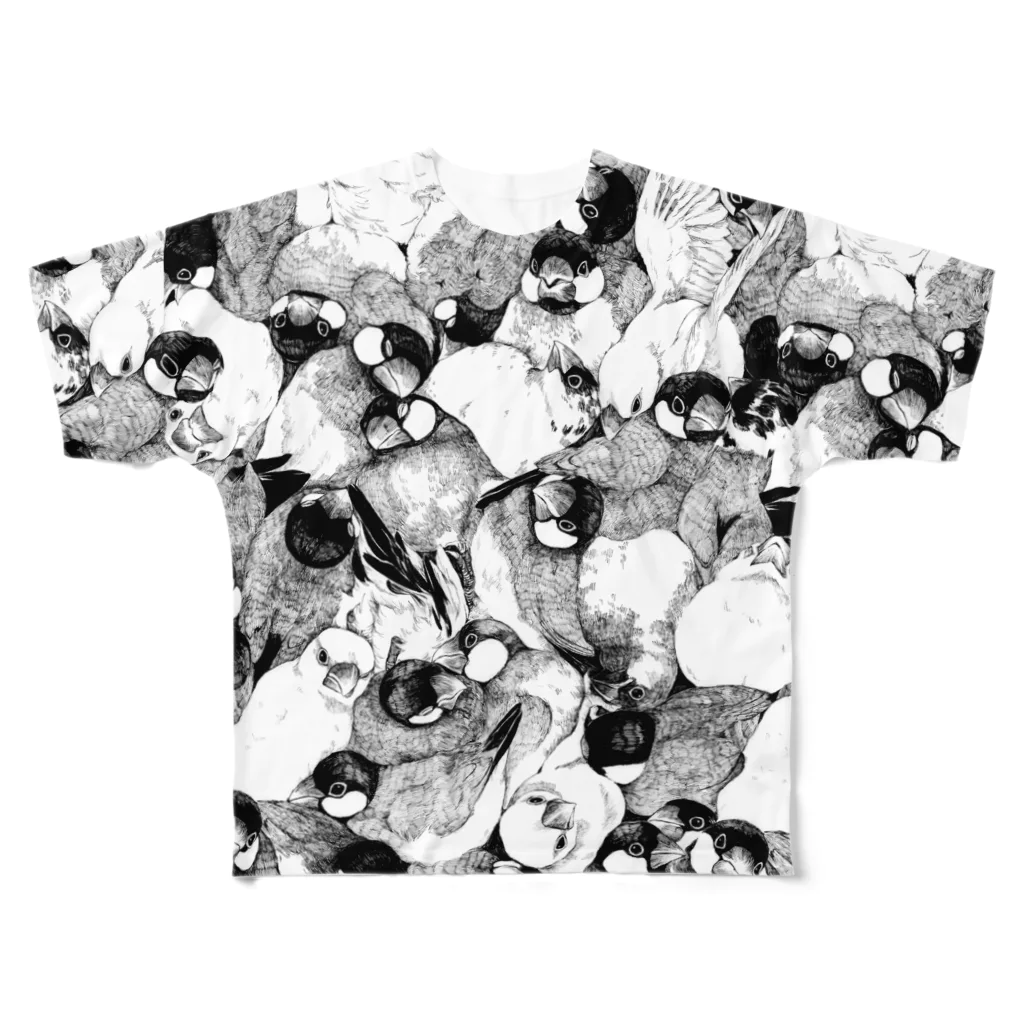 とびはちの文鳥T All-Over Print T-Shirt